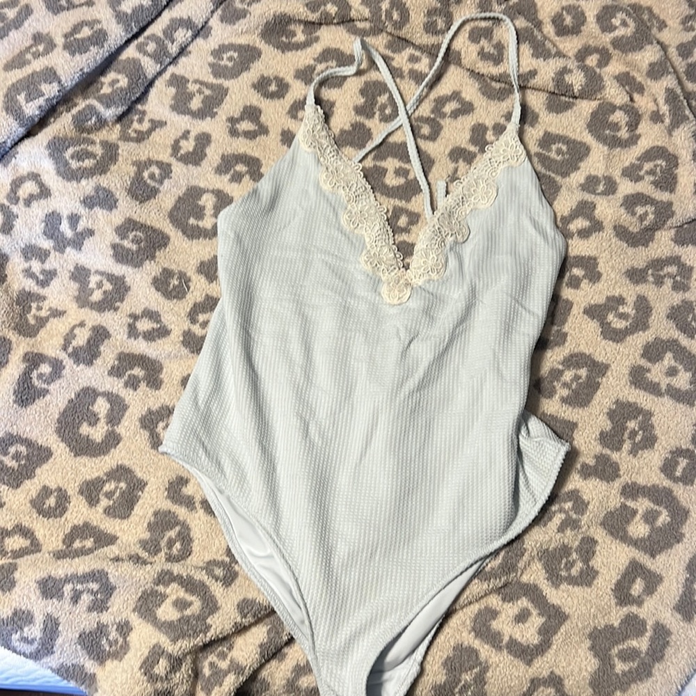 One piece bathing suit